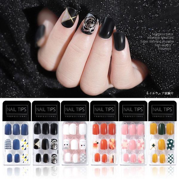 false nails fake art nail tips press on with designs set full cover artificial short packaging kiss display clear tipsy stick, Red;gold
false nails fake art nail tips press on with designs set full cover artificial short packaging kiss display clear tipsy stick, Red;gold