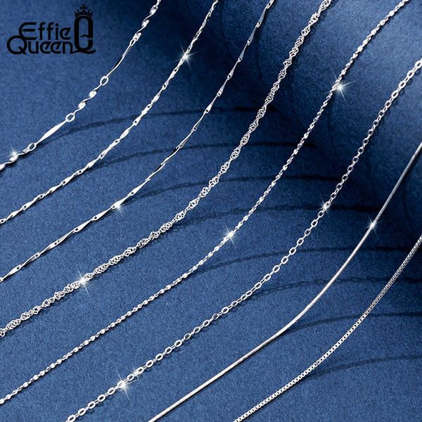 effie queen s925 silver women side chain bamboo singapore rope snake ball bead necklace pendant basic chain silver jewelry sc18
effie queen s925 silver women side chain bamboo singapore rope snake ball bead necklace pendant basic chain silver jewelry sc18