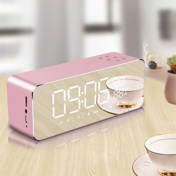 s1 mirror charging bluetooth speaker alarm clock with radio wireless card subwoofer small stereo music player office bedroom
s1 mirror charging bluetooth speaker alarm clock with radio wireless card subwoofer small stereo music player office bedroom