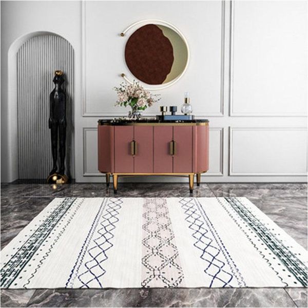 carpets nordic style geometric pattern carpet anti slip chenille fabric home rug for living room bedroom floor mat bohemian 160x230
carpets nordic style geometric pattern carpet anti slip chenille fabric home rug for living room bedroom floor mat bohemian 160x230