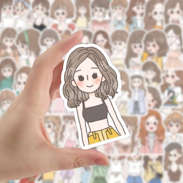 60pcs girls ootd stickers non-random car bike luggage sticker lapskateboard motor water bottle snowboard wall decal kids gifts
60pcs girls ootd stickers non-random car bike luggage sticker lapskateboard motor water bottle snowboard wall decal kids gifts