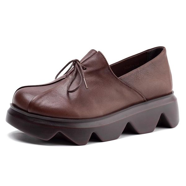 dress shoes vallu leather women's 2021 spring and summer single-shoe thick bottom muffin toe cap low-top, Black
dress shoes vallu leather women's 2021 spring and summer single-shoe thick bottom muffin toe cap low-top, Black