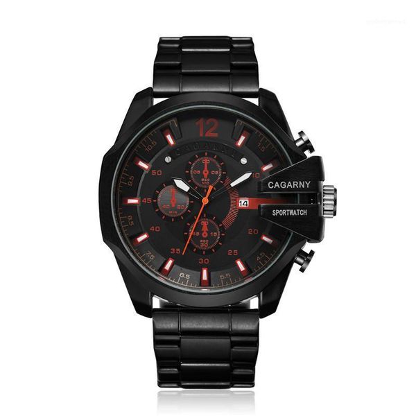 wristwatches cagarny black steel strip quartz business wristwatch men military watches gift relogio masculino zegarek meski, Slivery;brown
wristwatches cagarny black steel strip quartz business wristwatch men military watches gift relogio masculino zegarek meski, Slivery;brown