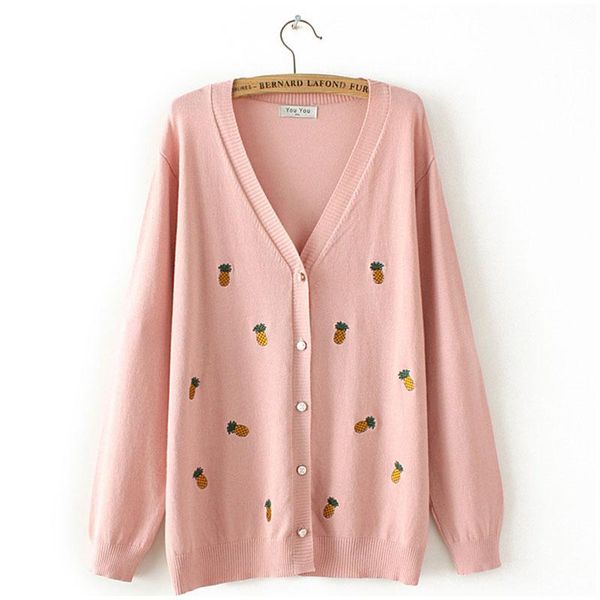 women's knits & tees knitted cardigan women sweater coats 2021 spring autumn knitwear plus size 4xl female korean loose knit sweaters, White
women's knits & tees knitted cardigan women sweater coats 2021 spring autumn knitwear plus size 4xl female korean loose knit sweaters, White