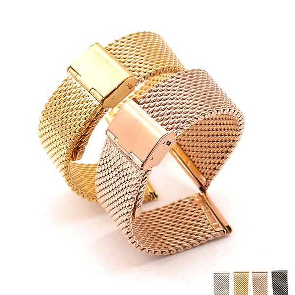 watch bands 18mm 20mm 22mm 24mm stainless steel watchbands wrist mesh replacement milanese band metal bracelets rose gold, Black;brown
watch bands 18mm 20mm 22mm 24mm stainless steel watchbands wrist mesh replacement milanese band metal bracelets rose gold, Black;brown