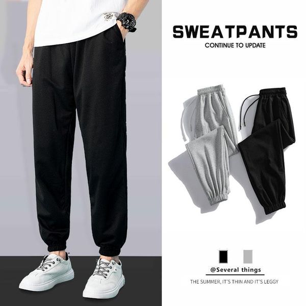 men's pants 2021 spring and autumn casual fashion sweatpants cotton stretch loose men, Black
men's pants 2021 spring and autumn casual fashion sweatpants cotton stretch loose men, Black