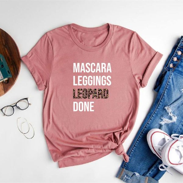women's t-shirt leopard print women 2021 summer trendy tees cheetah tshirt o neck mascara leggings done cotton funny female, White
women's t-shirt leopard print women 2021 summer trendy tees cheetah tshirt o neck mascara leggings done cotton funny female, White