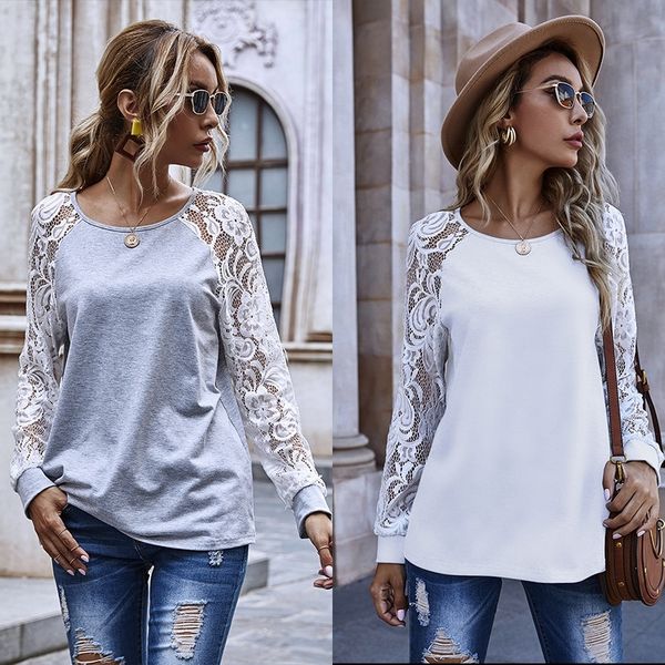 women's hoodies & sweatshirts hollow out lace long sleeve round neck sweater women's autumn 2021 new casual wear, Black
women's hoodies & sweatshirts hollow out lace long sleeve round neck sweater women's autumn 2021 new casual wear, Black