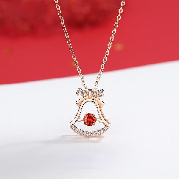chains 2425 s925 sterling silver bells smart necklace korean version of small fresh clavicle chain rose gold jewelry christmas gift
chains 2425 s925 sterling silver bells smart necklace korean version of small fresh clavicle chain rose gold jewelry christmas gift