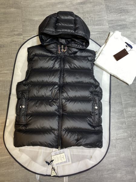 france flocking logo down jacket veststide brand cotton vest hooded drawstring, Black;white
france flocking logo down jacket veststide brand cotton vest hooded drawstring, Black;white