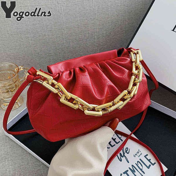 shopping bags fold cloud for women pu leather shoulder crossbody bag luxury chain designer handbags female small dumpling pouch220307
shopping bags fold cloud for women pu leather shoulder crossbody bag luxury chain designer handbags female small dumpling pouch220307