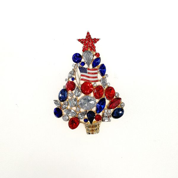 30pcs/lot christmas tree rhinestone decorative christmas brooch pin amercia flag brooches, Gray
30pcs/lot christmas tree rhinestone decorative christmas brooch pin amercia flag brooches, Gray