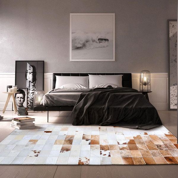 carpets american style genuine cowhide patchwork runner rug , real leather bedside carpet year decorative floor mat
carpets american style genuine cowhide patchwork runner rug , real leather bedside carpet year decorative floor mat