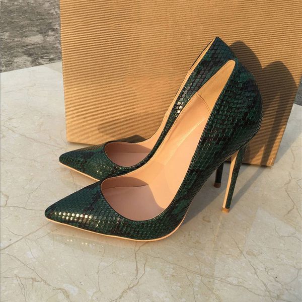 dress shoes tikicup dark green croc-effect patterned women stiletto high heels pointed toe chic pumps ladies designer party s, Black
dress shoes tikicup dark green croc-effect patterned women stiletto high heels pointed toe chic pumps ladies designer party s, Black