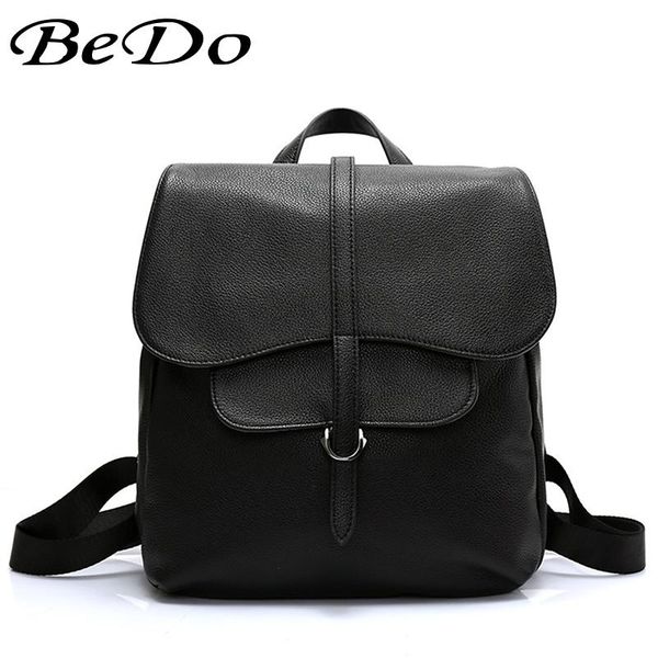backpack bedo women men cow leather zipper hasp backpacks genuine simple black bags
backpack bedo women men cow leather zipper hasp backpacks genuine simple black bags