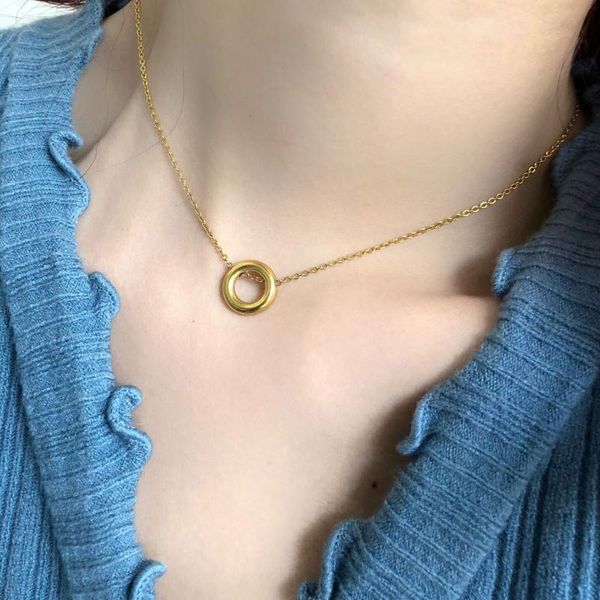 chains aesthetic stainless steel jewelry geometric round pendant necklace women gold circle femme colar choker necklaces, Silver
chains aesthetic stainless steel jewelry geometric round pendant necklace women gold circle femme colar choker necklaces, Silver