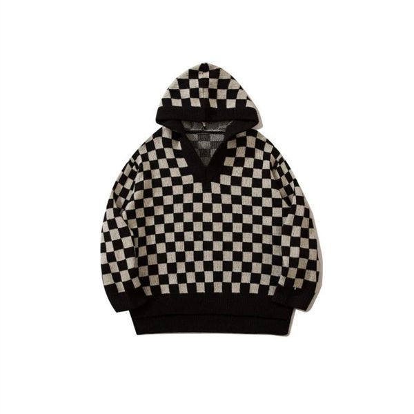 men's sweaters autumn hooded sweater men vintage streetwear knitted plaid harajuku casual women knitwear warm stylish hoodies pullovers, White;black
men's sweaters autumn hooded sweater men vintage streetwear knitted plaid harajuku casual women knitwear warm stylish hoodies pullovers, White;black
