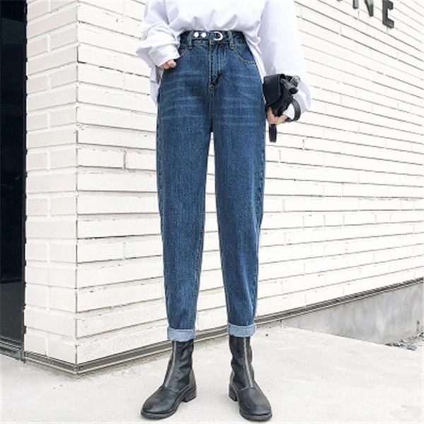 women's pants & capris cbafu vintage denim harem women slim fit boyfriend long trousers casual streetwear spring jeans pant plus size p, Black;white
women's pants & capris cbafu vintage denim harem women slim fit boyfriend long trousers casual streetwear spring jeans pant plus size p, Black;white