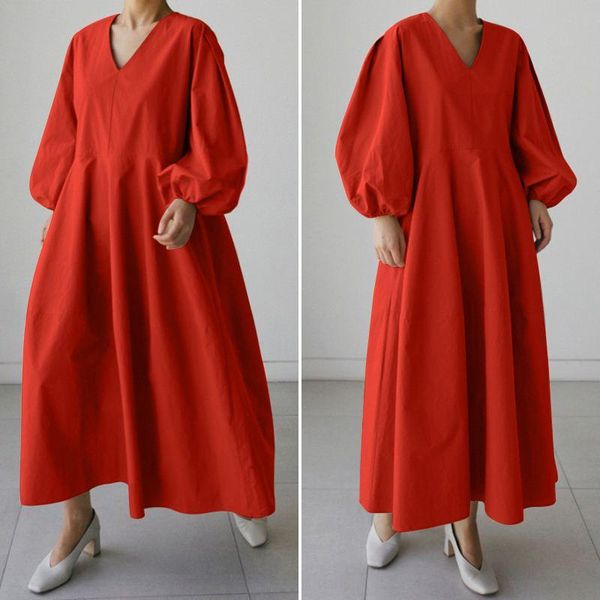 casual dresses vonda bohemian dress fashion party autumn long sleeve women v neck robe loose elegant solid sundress, Black;gray
casual dresses vonda bohemian dress fashion party autumn long sleeve women v neck robe loose elegant solid sundress, Black;gray