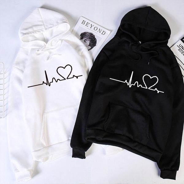 valentine's day hoodies for couples autumn spring harajuku heart print long sleeve hooded sweatshirt casual pullover women, Black
valentine's day hoodies for couples autumn spring harajuku heart print long sleeve hooded sweatshirt casual pullover women, Black