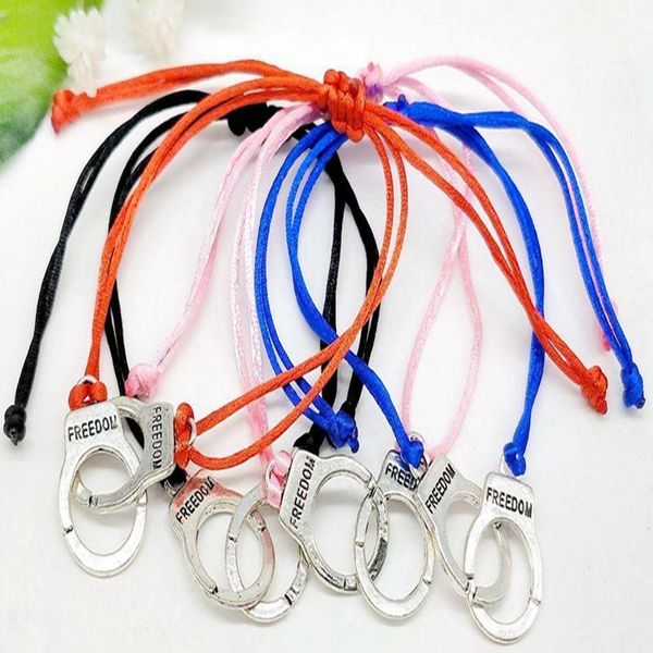 charm bracelets vintage silver handcuffs bracelet adjustable red thread string cuff for women men jewelry fashion lover couple gifts, Golden;silver
charm bracelets vintage silver handcuffs bracelet adjustable red thread string cuff for women men jewelry fashion lover couple gifts, Golden;silver