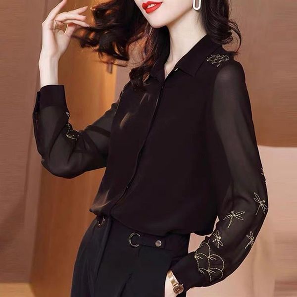 fashion womens and blouse shirt women blouse 2021 women long sleeve chiffon ladies clothes blusas femininas, White
fashion womens and blouse shirt women blouse 2021 women long sleeve chiffon ladies clothes blusas femininas, White