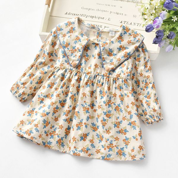2021 new spring born of the vintage girl in floral baby girls birthday clothes ed as princess jdu8, Red;yellow
2021 new spring born of the vintage girl in floral baby girls birthday clothes ed as princess jdu8, Red;yellow