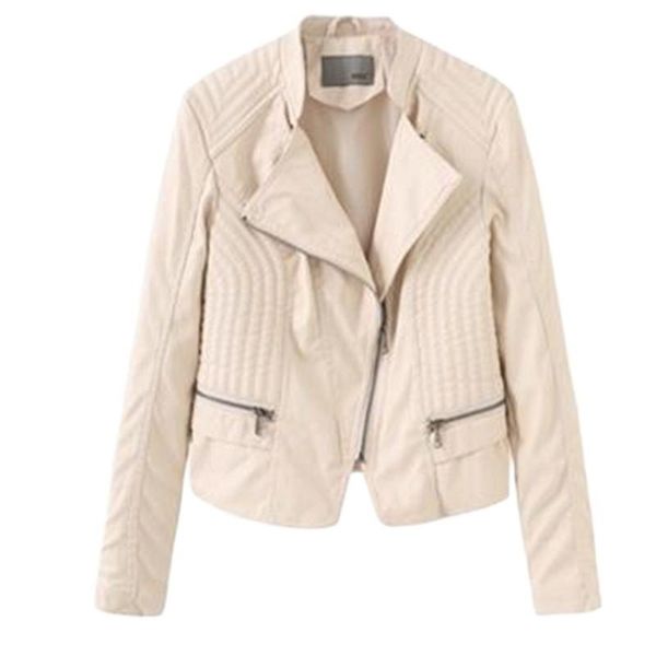 women's jackets spring women crop warm short coat leather outerwear zipper overcoat autumn bolero bomberka damska slim, Black;brown
women's jackets spring women crop warm short coat leather outerwear zipper overcoat autumn bolero bomberka damska slim, Black;brown