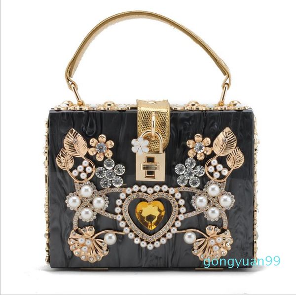 factory wholesale women bag acrylic alloy carved handbags sweet and lovely diamond shoulder bags elegant temperament pearl
factory wholesale women bag acrylic alloy carved handbags sweet and lovely diamond shoulder bags elegant temperament pearl