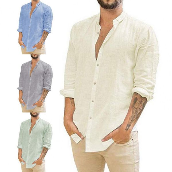designs stylish male long sleeve all-matched turn-down collar buttons solid color comfortable men casual shirt outwear for vacat, White;black
designs stylish male long sleeve all-matched turn-down collar buttons solid color comfortable men casual shirt outwear for vacat, White;black