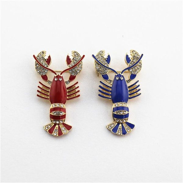pins, brooches 2021 european and american retro style fashion crayfish simple personality wild red blue enamel brooch, Gray
pins, brooches 2021 european and american retro style fashion crayfish simple personality wild red blue enamel brooch, Gray