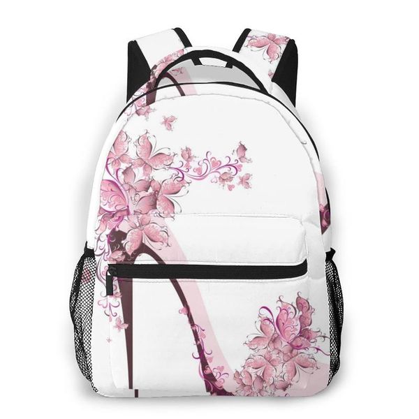 backpack women fashion male travel mens bag large lapshopping pink high heel with butterflies
backpack women fashion male travel mens bag large lapshopping pink high heel with butterflies