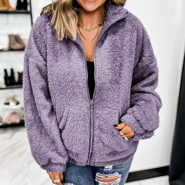 women's jackets 2021 winter jacket casual fashion trend style solid color long-sleeved warm loose and thin flocking top, Black;brown
women's jackets 2021 winter jacket casual fashion trend style solid color long-sleeved warm loose and thin flocking top, Black;brown