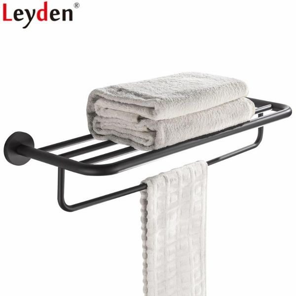 leyden wall mounted 304 stainless steel blackened finish bathroom 60cm towel racks with towel bar for bathroom accessories
leyden wall mounted 304 stainless steel blackened finish bathroom 60cm towel racks with towel bar for bathroom accessories