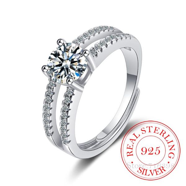 cluster rings promise 925 sterling silver classic wedding ring + cubic zirconia for women bridesmaid jewelry charms princess bijoux, Golden;silver
cluster rings promise 925 sterling silver classic wedding ring + cubic zirconia for women bridesmaid jewelry charms princess bijoux, Golden;silver
