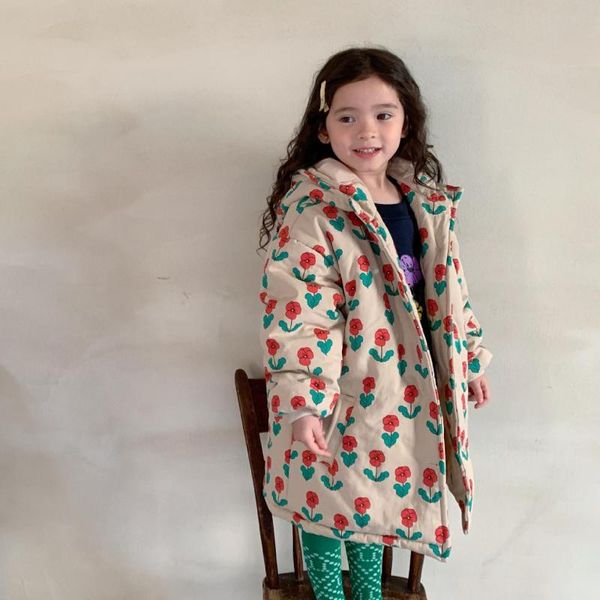 down coat children clothing 2021 autumn warm cotton jackets for girl 1-8y long sleeve kids coats with hooded flower winter infant, Blue;gray
down coat children clothing 2021 autumn warm cotton jackets for girl 1-8y long sleeve kids coats with hooded flower winter infant, Blue;gray