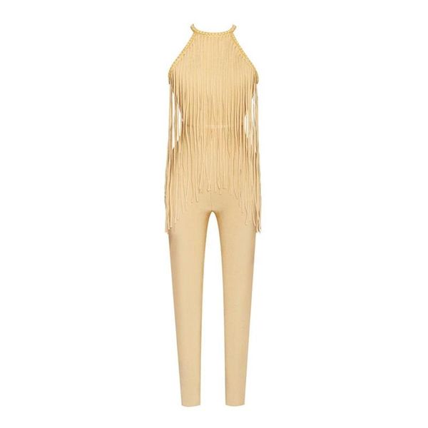 women's jumpsuits & rompers bandage 2021 beaded halter bodycon fashion rayon evening club party tassel women backless doba, Black;white
women's jumpsuits & rompers bandage 2021 beaded halter bodycon fashion rayon evening club party tassel women backless doba, Black;white