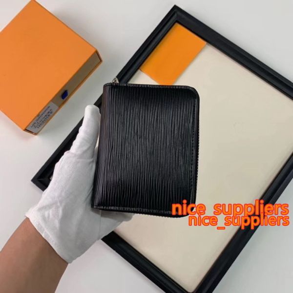 fashion women men brand coin genuine leather 51 wallets short single zipper water ripple 60067 purses with box bags 11cm, Red;black
fashion women men brand coin genuine leather 51 wallets short single zipper water ripple 60067 purses with box bags 11cm, Red;black