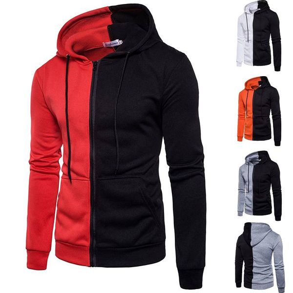mens patchwork hoodies harajuku hip hop sweatshirts outing casual walking coats sportswear women zipper jacket trendy outerwear, Black
mens patchwork hoodies harajuku hip hop sweatshirts outing casual walking coats sportswear women zipper jacket trendy outerwear, Black