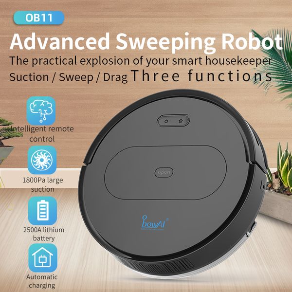 obowai ob11 2020 1800pa robot vacuum cleaner app &remote control wireless robotics auto recharge smart planning sweep
obowai ob11 2020 1800pa robot vacuum cleaner app &remote control wireless robotics auto recharge smart planning sweep