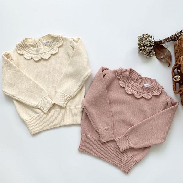 pullover 2021 kids girls long sleeve lace knit sweater children clothing autumn winter baby sweaters, Blue
pullover 2021 kids girls long sleeve lace knit sweater children clothing autumn winter baby sweaters, Blue