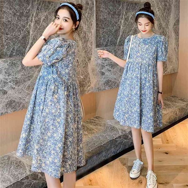summer female dress women elegant short sleeve loose maternity dresses casual o-neck flower print pregnancy clothes korean 210622, White
summer female dress women elegant short sleeve loose maternity dresses casual o-neck flower print pregnancy clothes korean 210622, White