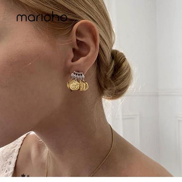 dangle & chandelier marioho greek portrait pattern earrings metal coin vintage all-match stud earring for women party jewelry gift, Silver
dangle & chandelier marioho greek portrait pattern earrings metal coin vintage all-match stud earring for women party jewelry gift, Silver