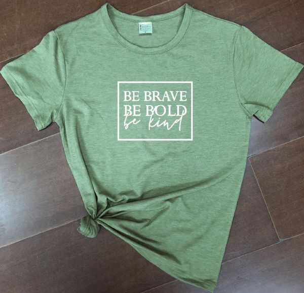 be brave be bold be kind women's christian t-shirt slogan fashion grunge tumblr casual tee camisetas tumblr bible tee top, White
be brave be bold be kind women's christian t-shirt slogan fashion grunge tumblr casual tee camisetas tumblr bible tee top, White