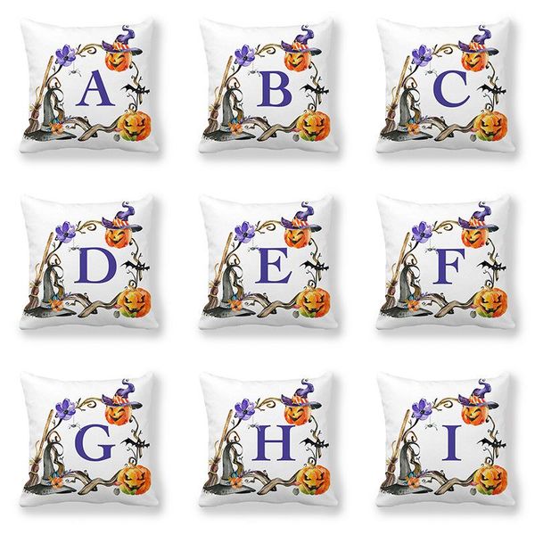 cushion/decorative pillow halloween pillowcase 26 letters holiday decoration cushion cover pumpkin printing
cushion/decorative pillow halloween pillowcase 26 letters holiday decoration cushion cover pumpkin printing