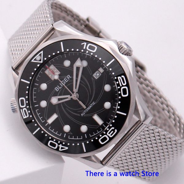bliger 41mm black dial 007 automatic mens watch sapphire crystal luminous waterproof date function mechanical wristwatch men, Slivery;brown
bliger 41mm black dial 007 automatic mens watch sapphire crystal luminous waterproof date function mechanical wristwatch men, Slivery;brown