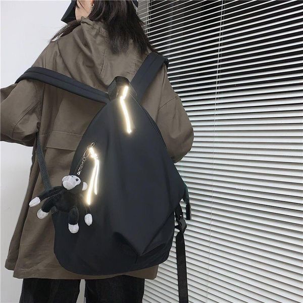 backpack waterproof nylon reflective female korean version of casual travel fashion son ins wind small fresh bag
backpack waterproof nylon reflective female korean version of casual travel fashion son ins wind small fresh bag