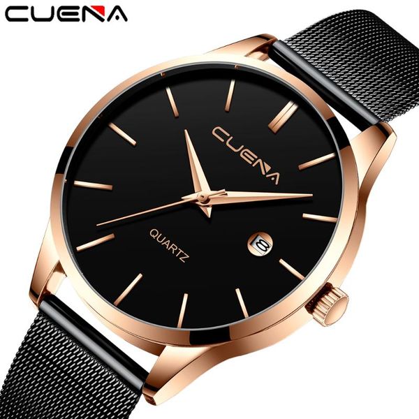 wristwatches cuena fashion mens watches quartz watch men mesh steel waterproof ultra-thin wristwatch for sport clock, Slivery;brown
wristwatches cuena fashion mens watches quartz watch men mesh steel waterproof ultra-thin wristwatch for sport clock, Slivery;brown