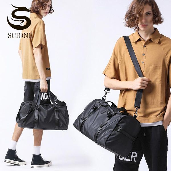 new men's travel bag waterproof oxford handbags dry wet separation sports gym bag outdoor luggage black xa254m
new men's travel bag waterproof oxford handbags dry wet separation sports gym bag outdoor luggage black xa254m