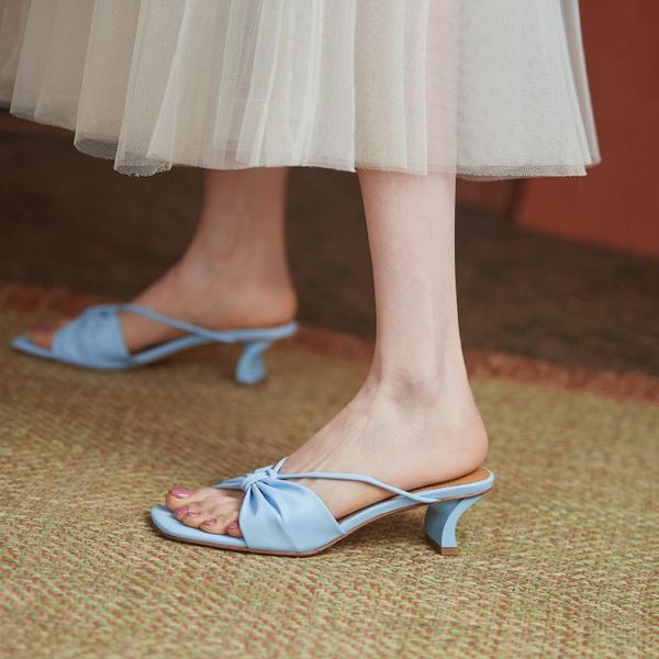 slippers 2021 sweet colors genuine leather women high heels open toe party wedding shoes woman summer, Black
slippers 2021 sweet colors genuine leather women high heels open toe party wedding shoes woman summer, Black